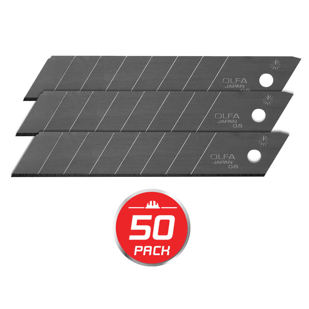 Olfa Snap Off Knife Blades 18mm 50 Pack - Image 2