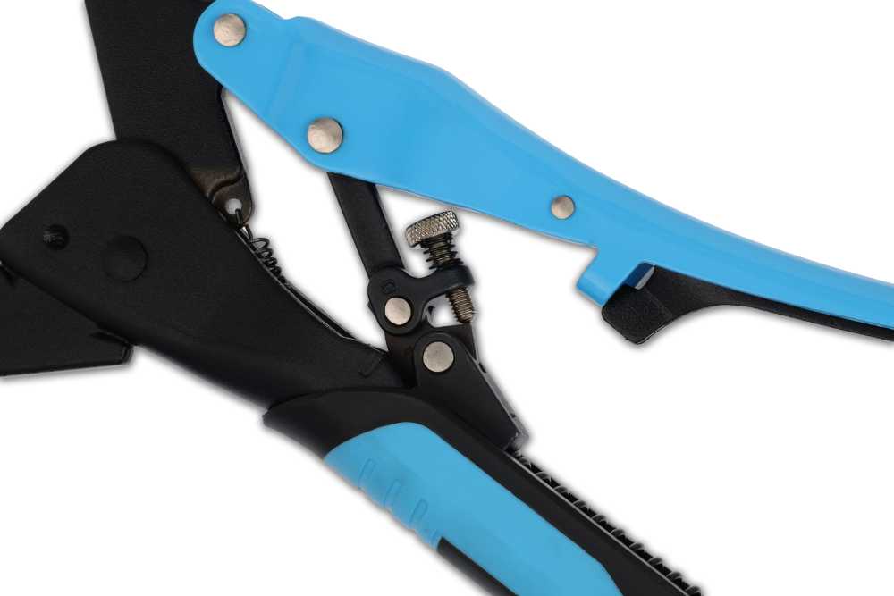 OX OX-P204302 AUTO ADJUST 7 Inches C CLAMP WITH SWIVEL PAD - GRIPPED - Image 4
