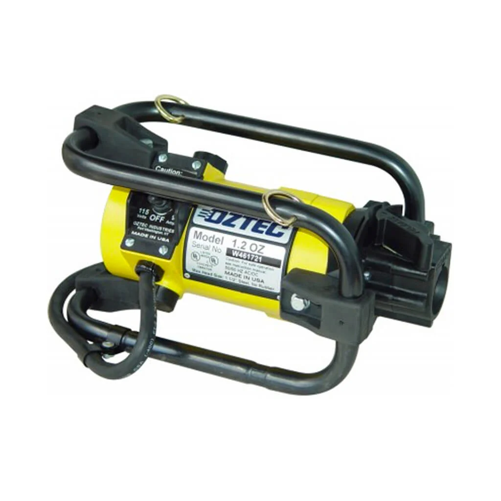 OZTEC 1.2OZ 1.25 HP 9 Amp Concrete Vibrator Motor with Quick Disconnect