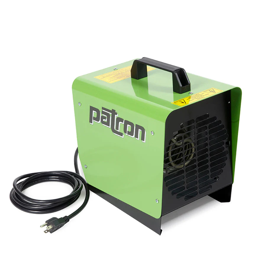 Patron 1500W Portable Electric Garage and Construction Heater, 120V 13.5 Amps - Image 2
