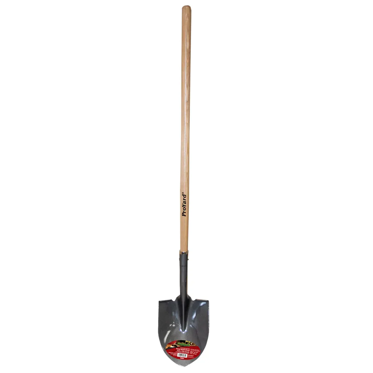 Proyard 130684 Ash Wood LH Round Mouth Shovel