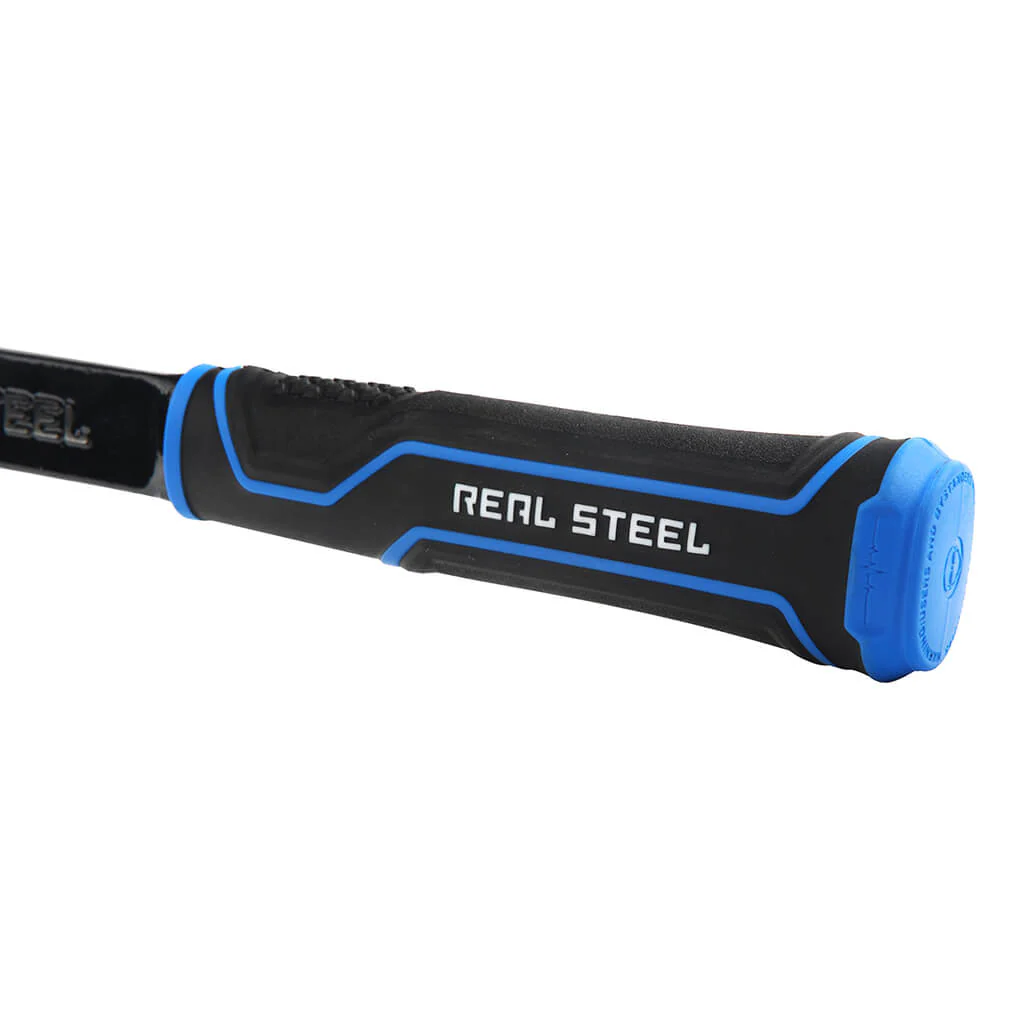 REAL STEEL 0523 22-oz. Forged One-Piece Steel Brick Hammer and Chisel Edge Rock Pick - Image 3