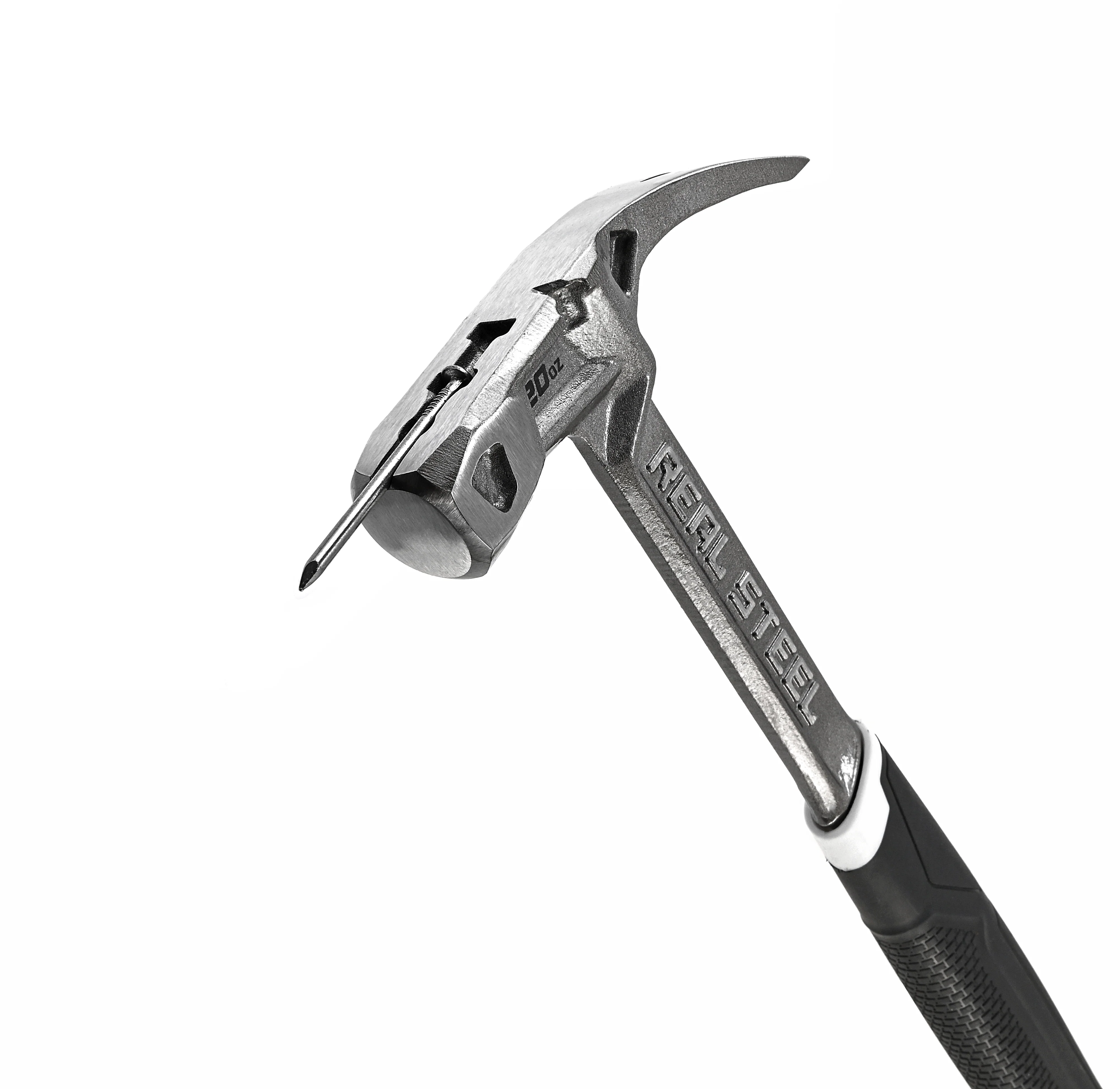 Real Steel 0658 20 oz. Ultra Claw Framing Hammer - Image 2