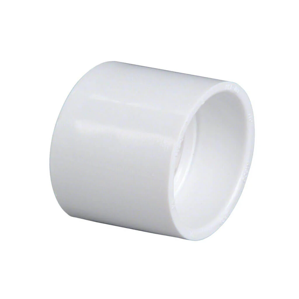 Royal Pipe 4 in. PVC Coupling, Hub x Hub