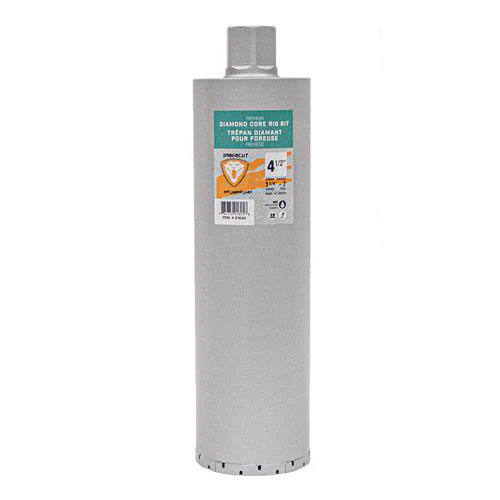 Sabercut 4-1/2 in. x 14 in. Crown Diamond Core Bit, Continuous Wet