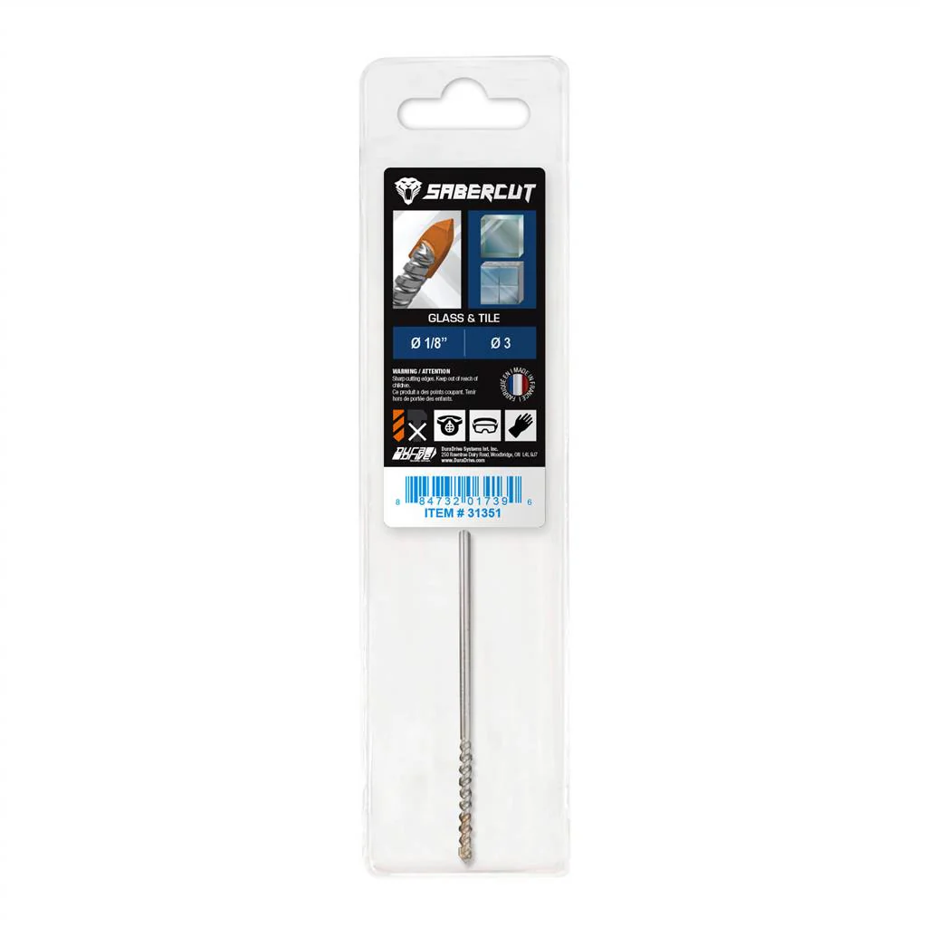 SABERCUT 1/2 in. x 4 in. 4-Cutter Glass and Tile Drill Bit - Image 20