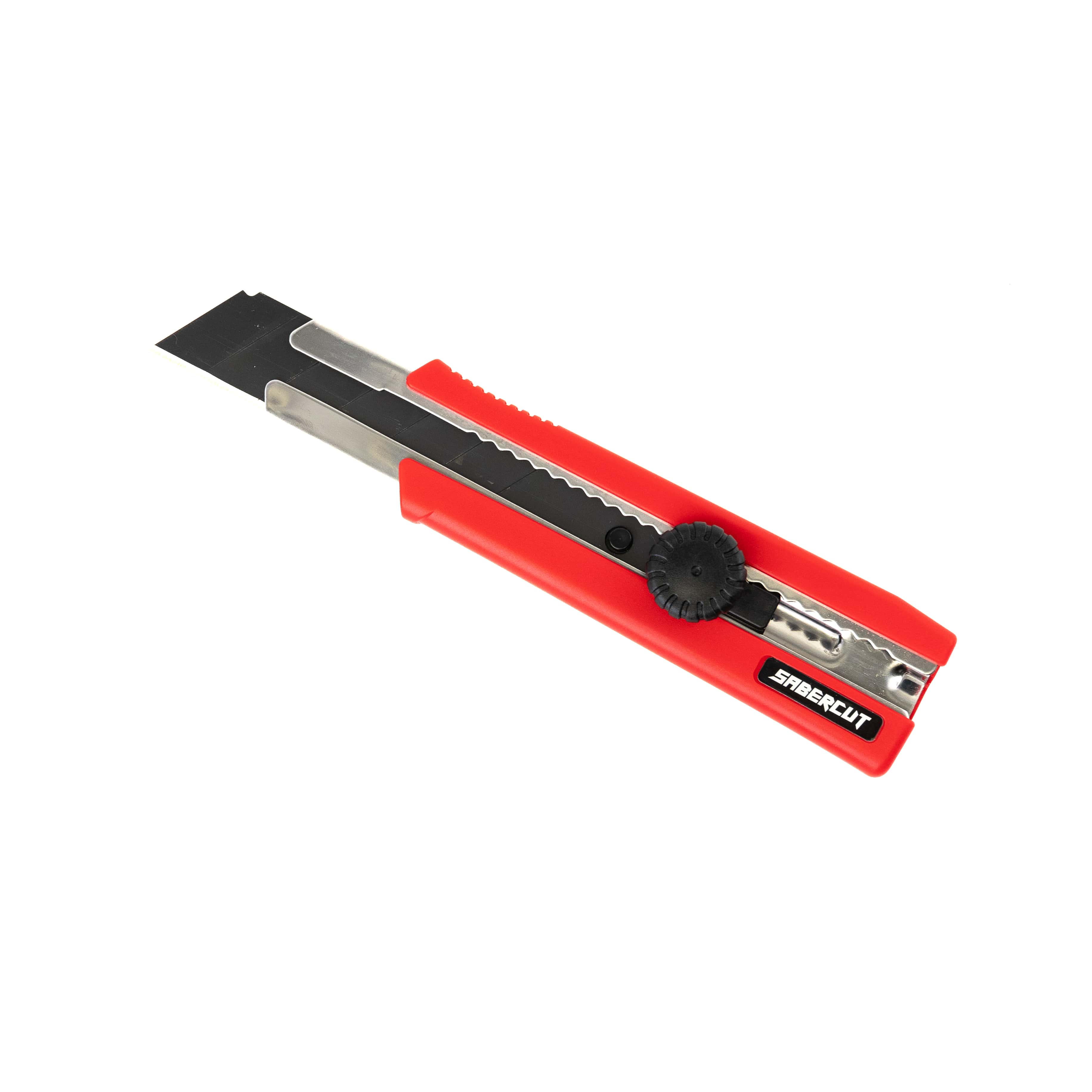 Sabercut 25mm Heavy Duty Ratchet-Lock Utility Knife
