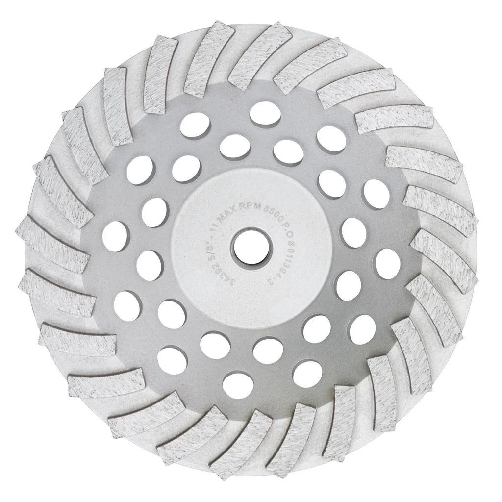 Sabercut 7 in. Turbo Diamond Cup Wheel with Spacer Nut