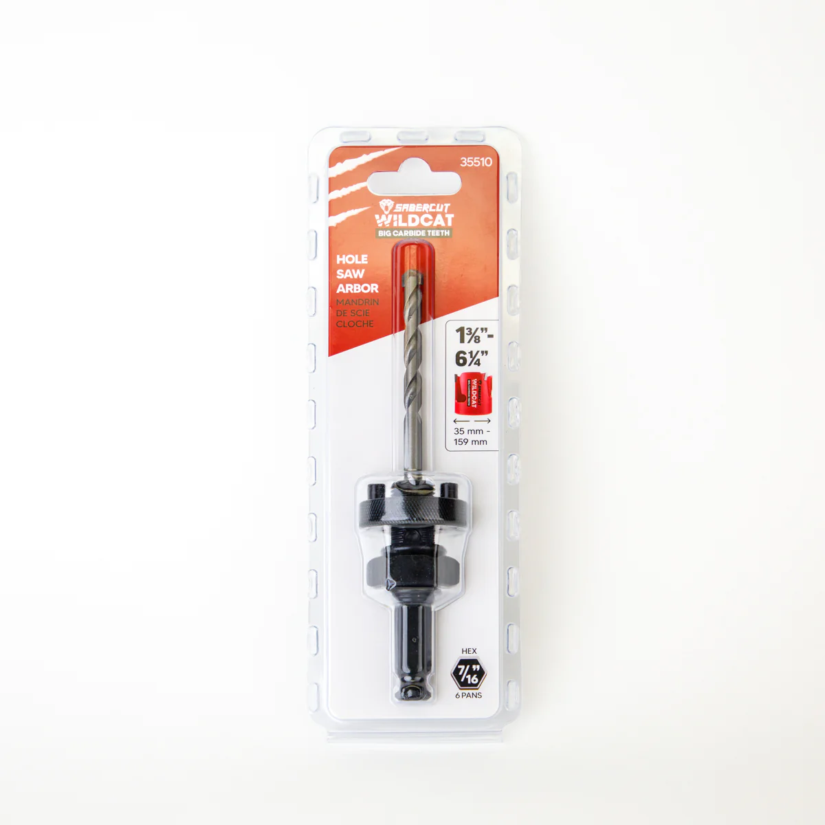 Sabercut Wildcat Big Carbide Quick Lock 7/16" Arbor - Image 4