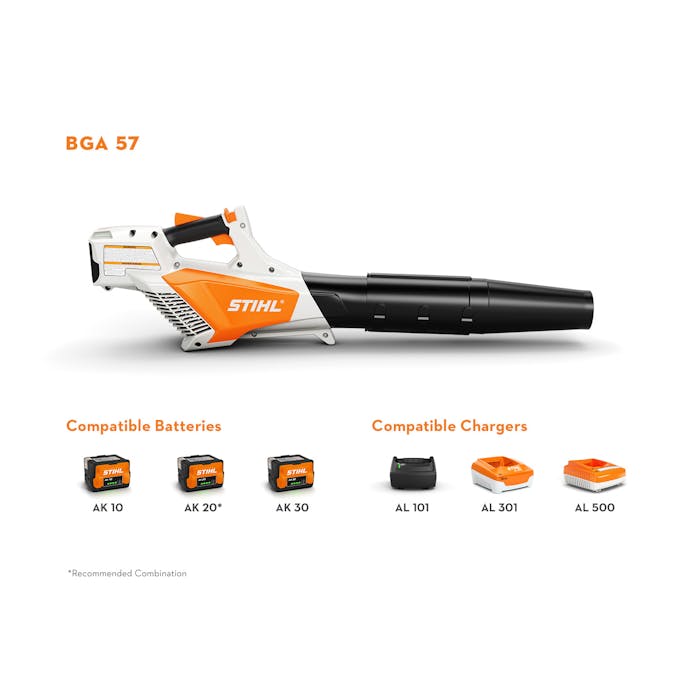 STIHL BGA 57 365 cfm 36 V Lithium-Ion Handheld Blower Kit - Image 6