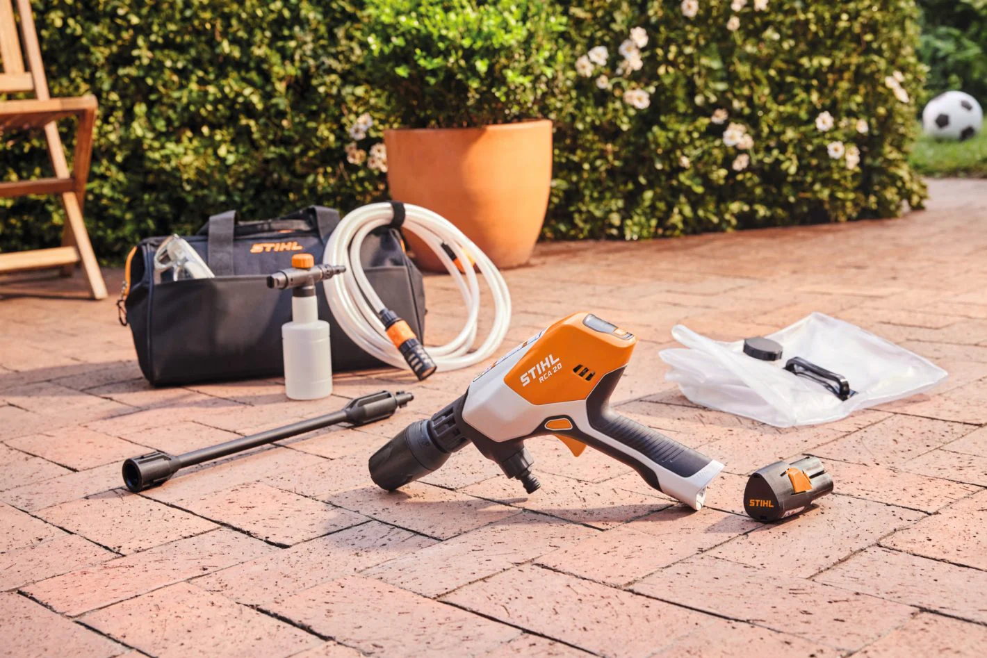 STIHL RA020117612 RCA20-2S Cordless Pressure Washer Kit - Image 10
