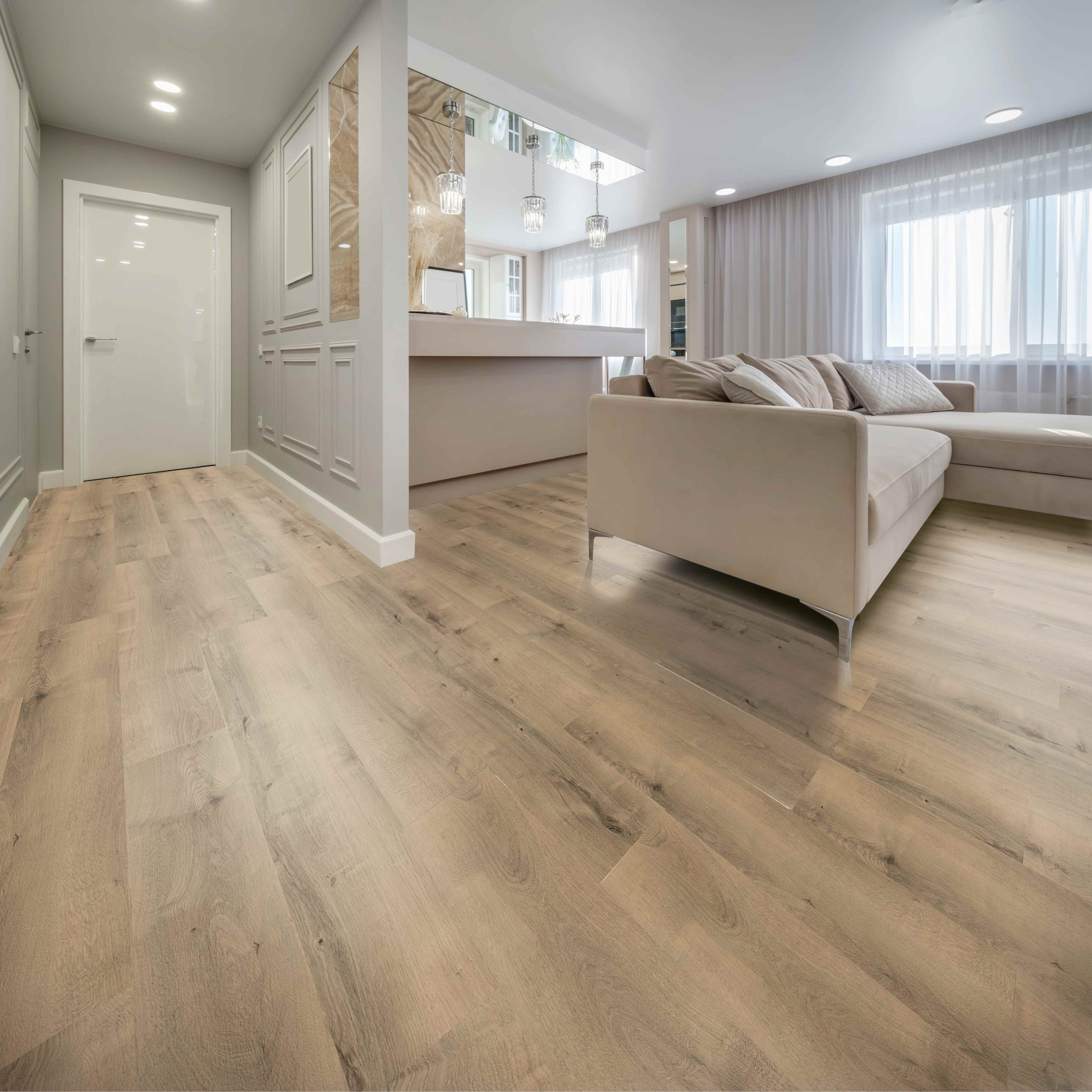 SyN Desert Sands Oak Luxury Vinyl Plank Flooring 6.5mm - 7.1 in. x 48 in. - Image 2