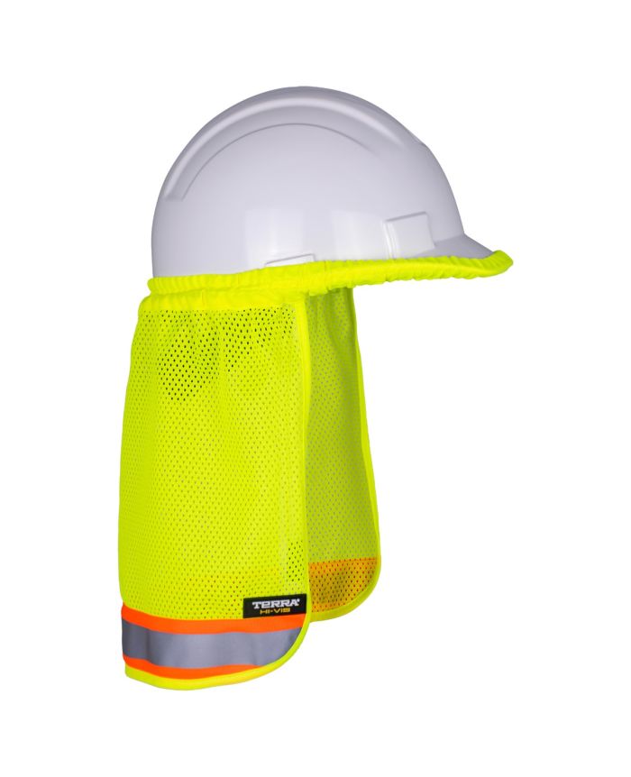 TERRA 116623 Hi-Vis Sun Shade For Hard Hat - Image 8