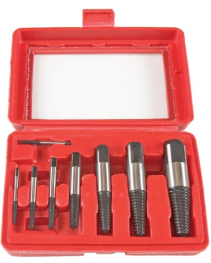 Tooltech 8 Piece Spiral Screw Extractor Set
