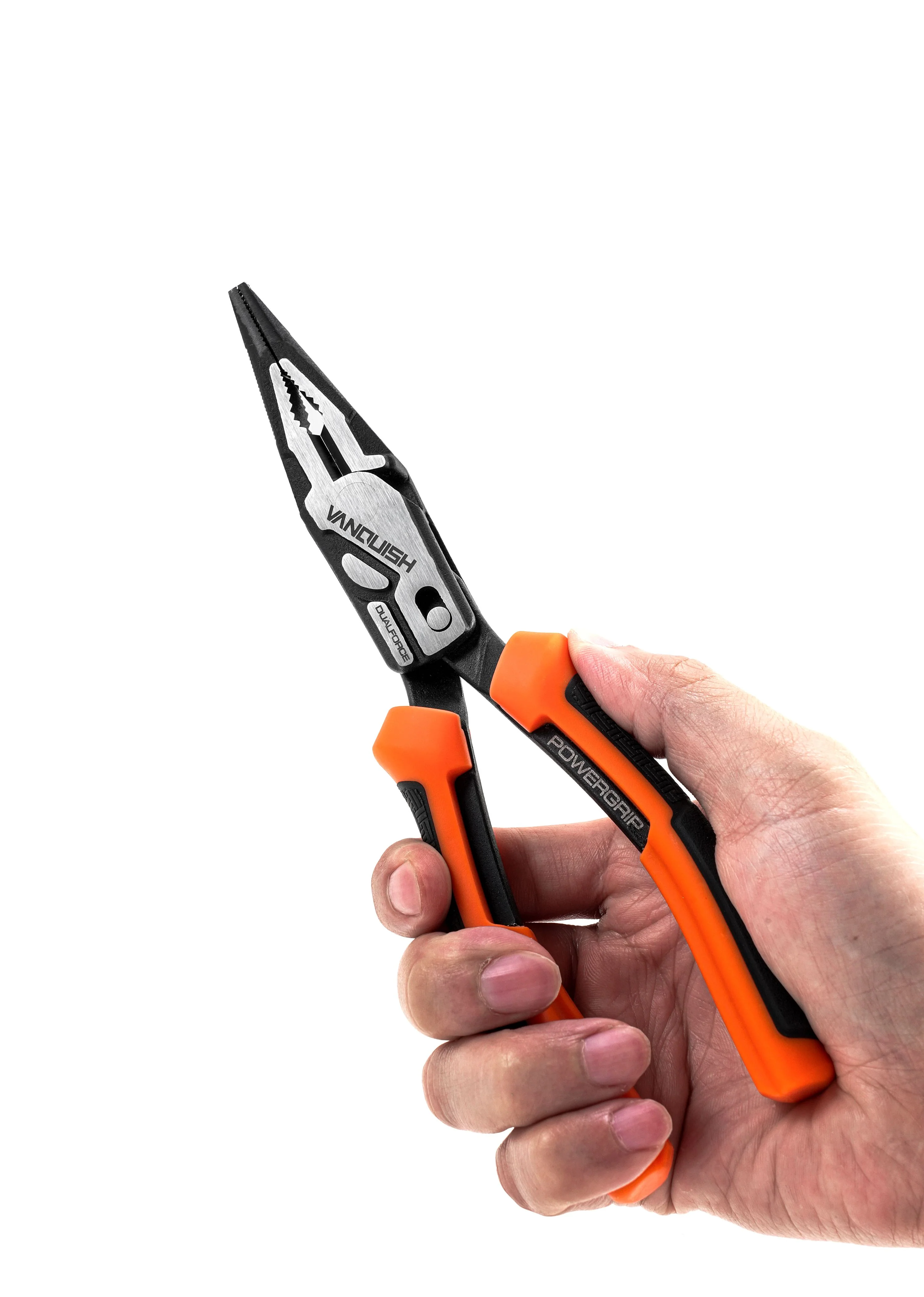 Vanquish 3016 8 in. Dual-Pivot Long Nose Plier - Image 5