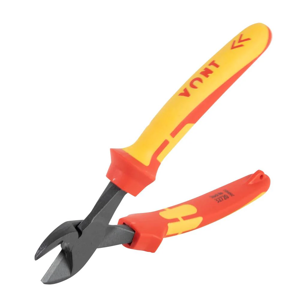 Vont 8 in. Insulated High Leverage Diagonal Cutters - Image 3