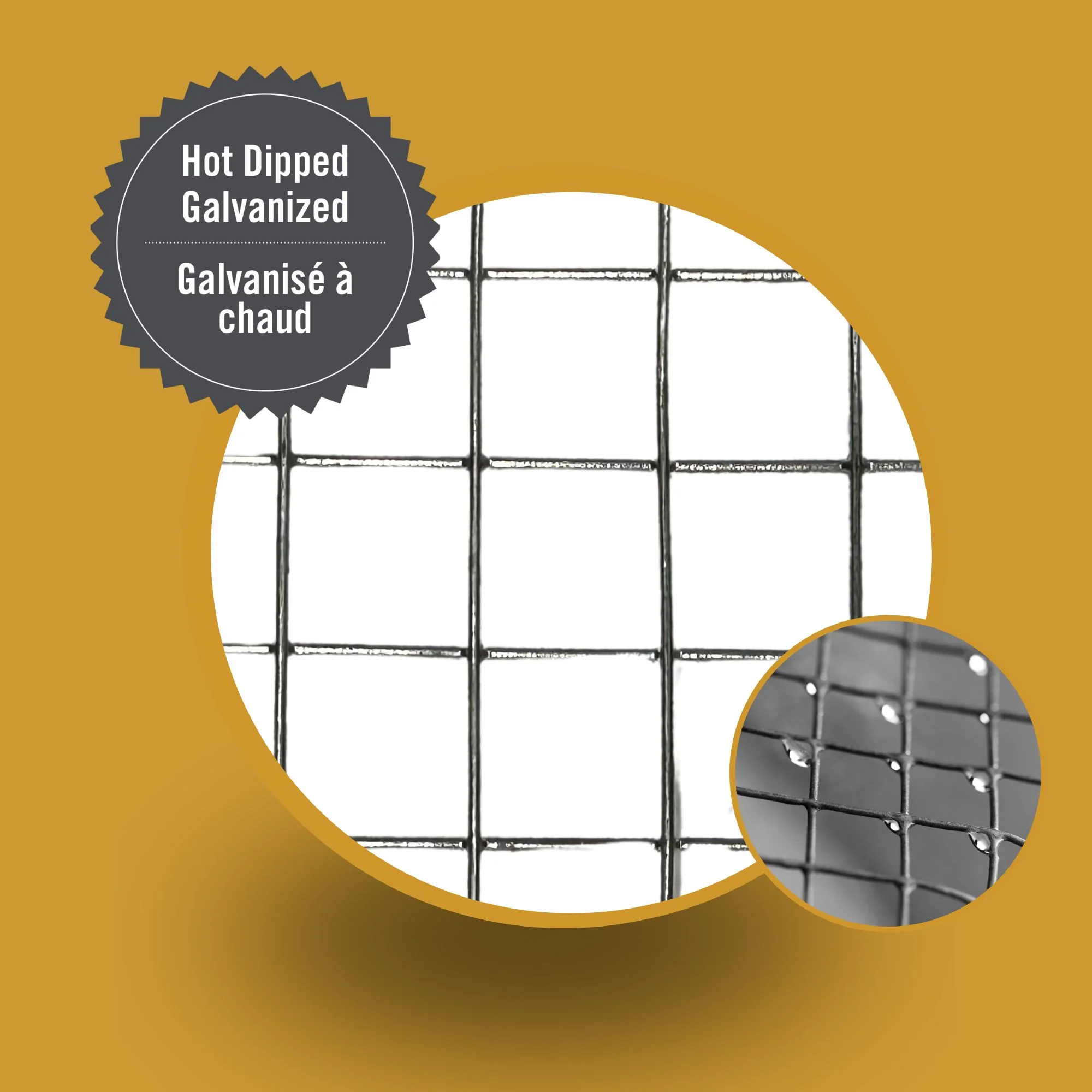 Welded Wire Fence Mesh - Galv. - 3 ft. x 25 ft. - Image 2