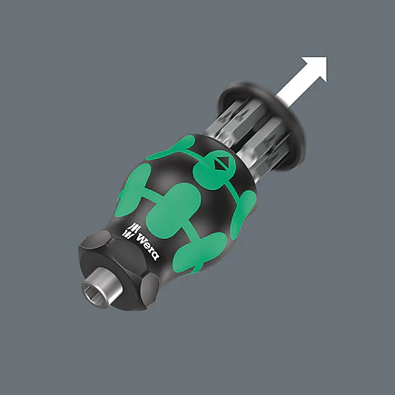 Wera 05008878001 Kraftform Kompakt Stubby Magazine 5 Screwdriver Set (6-Piece) - Image 3