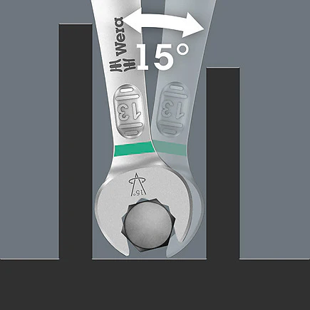 Wera 05020231001 11-Piece Joker 6003 Metric Wrench Set - Image 5