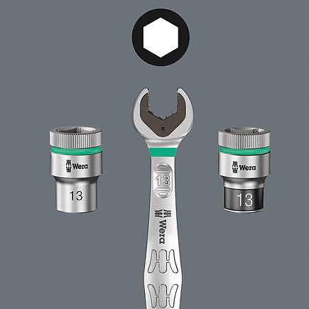 Wera 05073283001 Joker 1/2 in. Imperial Ratcheting Combination Wrench - Image 7