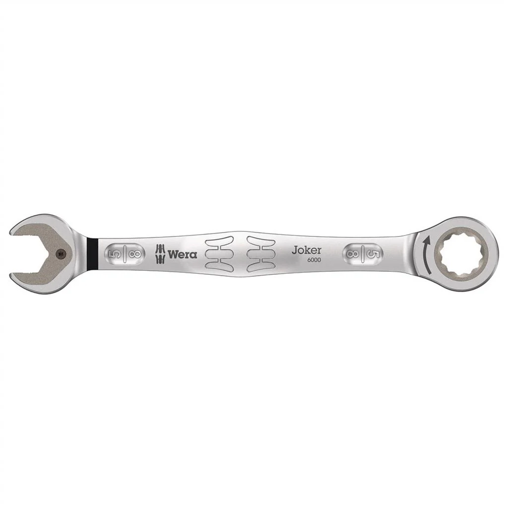 Wera 05073285001 6000 Joker SW 5/8 in. SB Imperial Ratcheting Combination Wrench