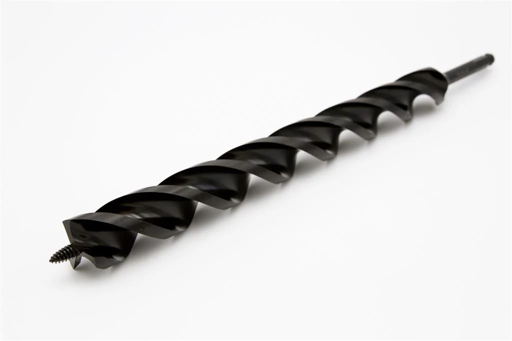 WoodOwl 1-1/2 in. x 18 in. Nail Chipper Tri-Cut Auger Bit